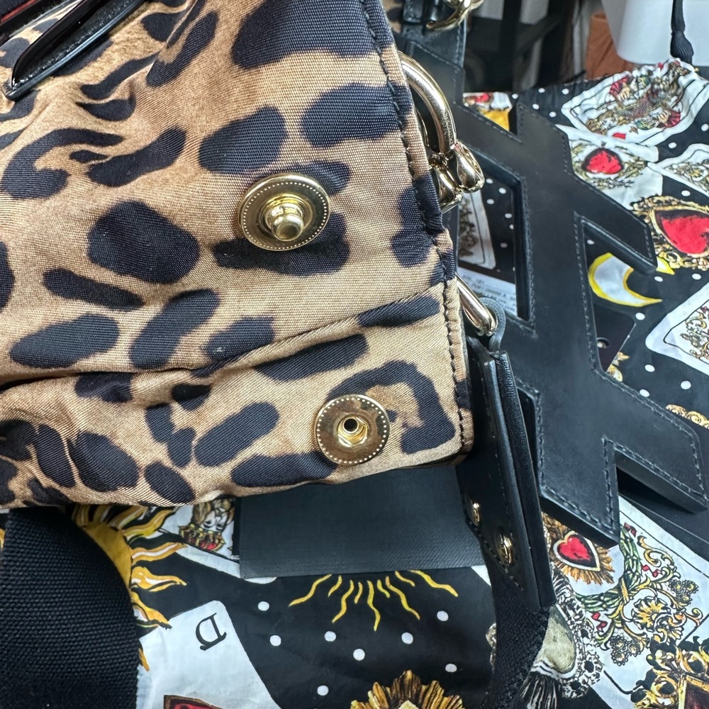 DOLCE and GABBANA Leopard Print insta Shoulder Bag - Picture 6 of 13